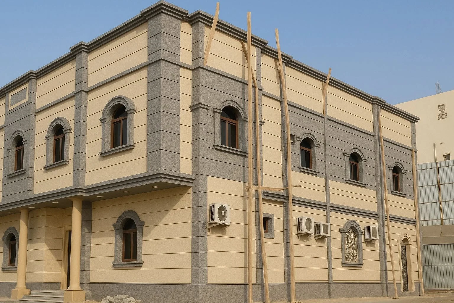 أعمال مؤسسة ريان للمقاولات والتشطيبات لتشطيب الواجهات بالرياض - عمل 12